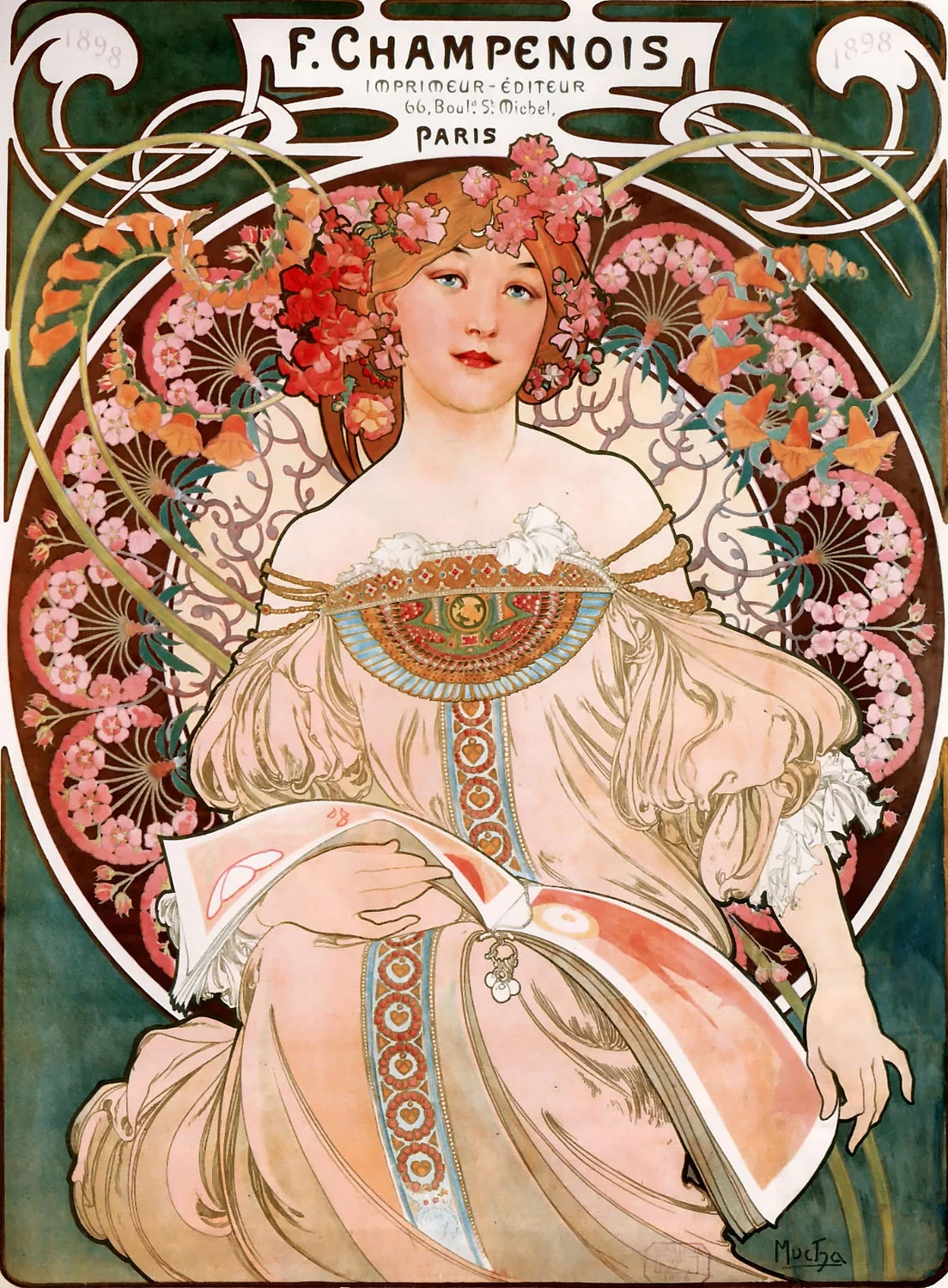 Alfons Mucha - F. Champenois Imprimeur, Éditeur